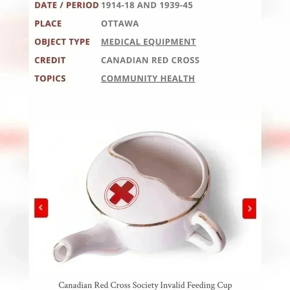 Red  Cross Invalid Feeding Cup - Picture 4 of 6